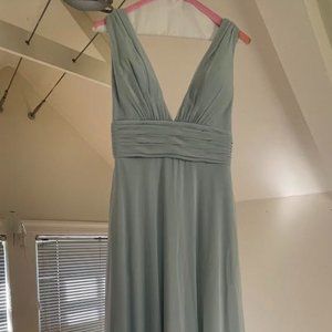 Kenndy Blue Bridesmaid Dress- ROSE SEA GLASS GREEN